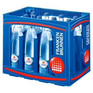 Franken Brunnen Mineralwasser Spritzig 12x0,75l