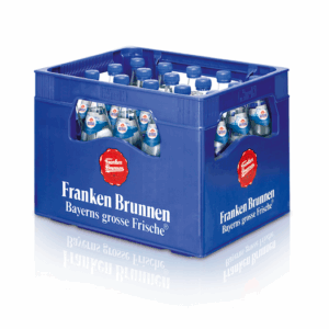 Franken Brunnen Mineralwasser Spritzig 20x0,5l Glas
