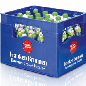 Franken Brunnen Mineralwasser Naturelle Kasten 20x0,5l Glas