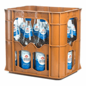 Franken Brunnen Mineralwasser Spritzig 12x0,7l Glas