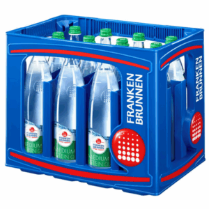 Franken Brunnen Mineralwasser Medium 12x0,75l