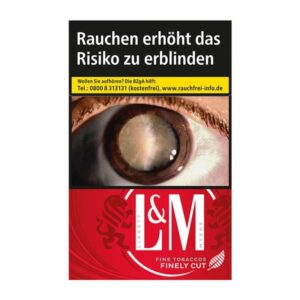 L&M Red 10,00 Euro | 25 Zigaretten