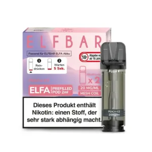 ElfBar ELFA - Juicy Peach/ Peach Ice