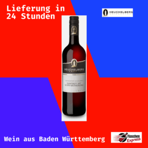 Heuchelberg Samtrot mit Schwarzriesling halbtrocken 0,75l