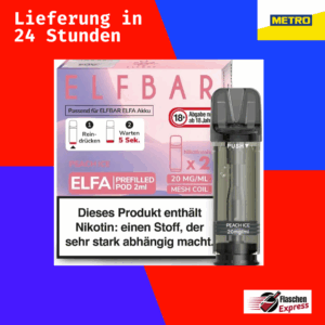 ElfBar ELFA - Juicy Peach/ Peach Ice