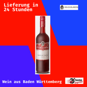 Heuchelberg Samtrot mit Lemberger lieblich süß 0,75l
