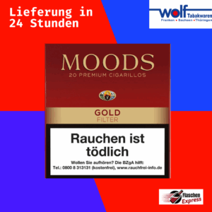 Moods Gold 8,00 Euro | 20 Cigarillos